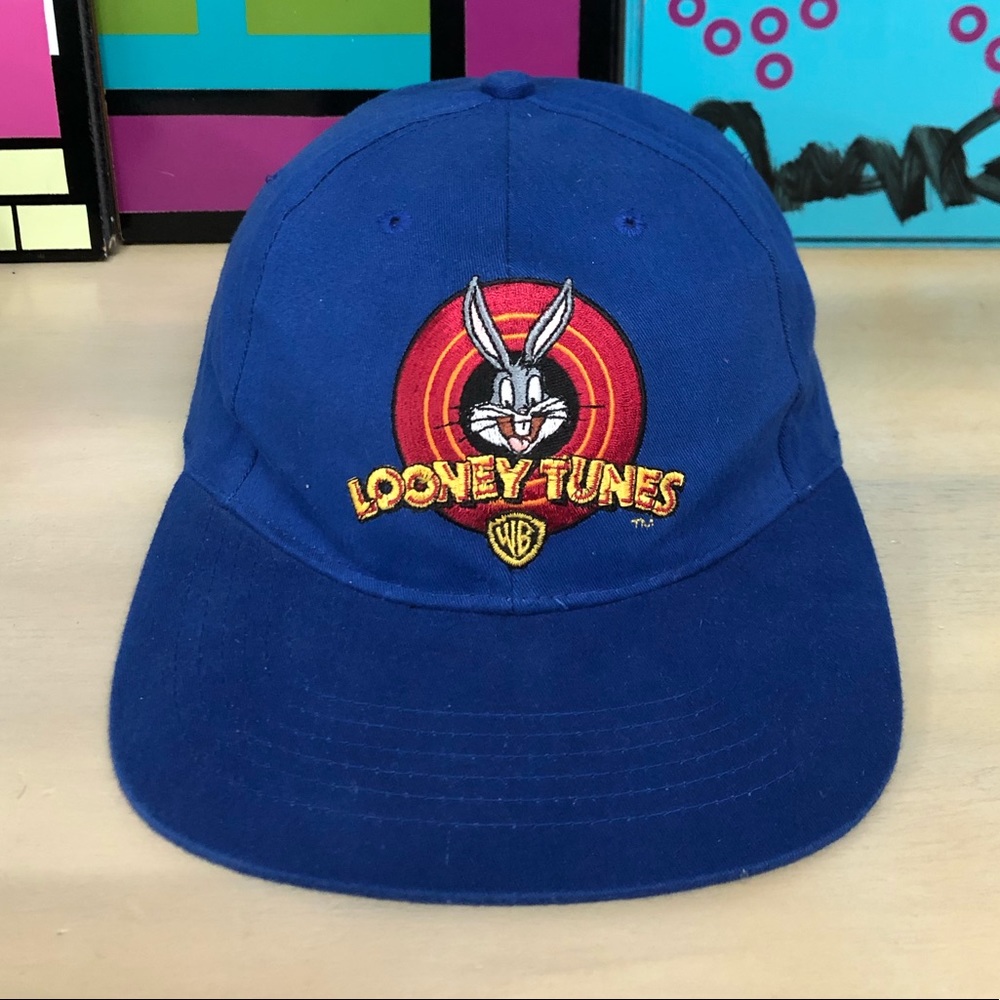 Vintage 1998 Looney Tunes Embroidered Snap Back
